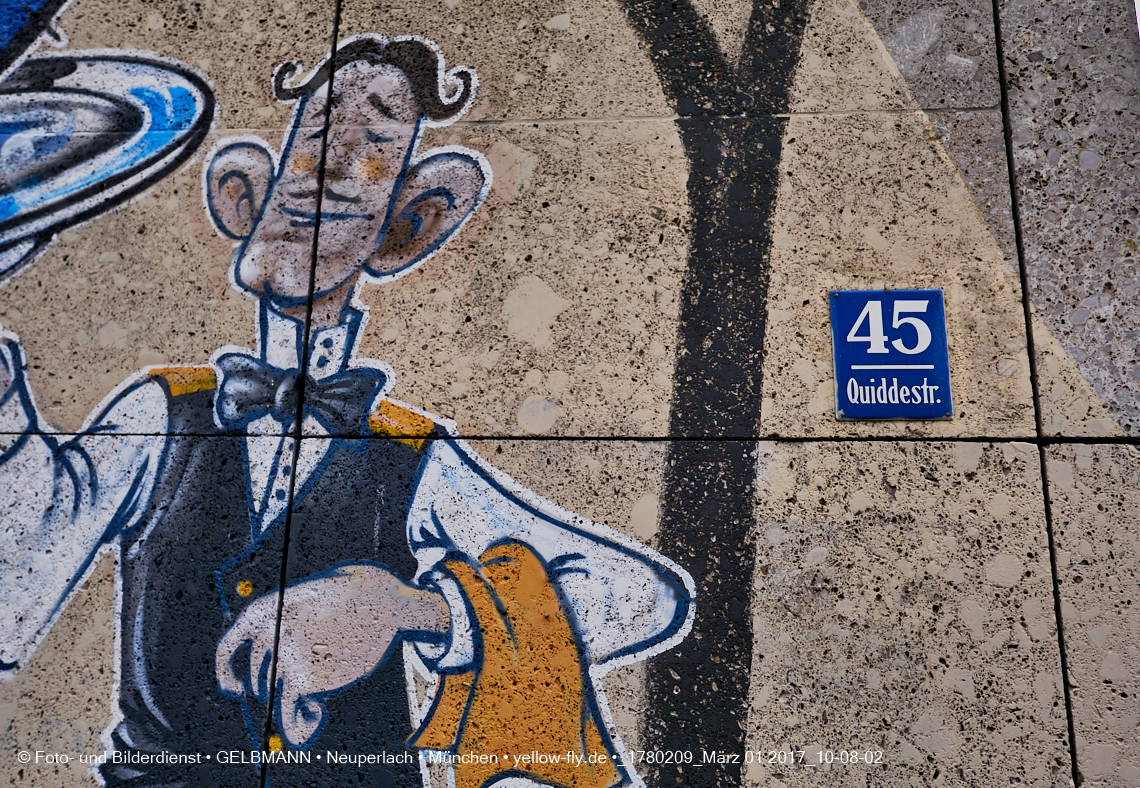 01.03.2017 - die Abrissbaustelle Quiddezentrum in Neuperlach